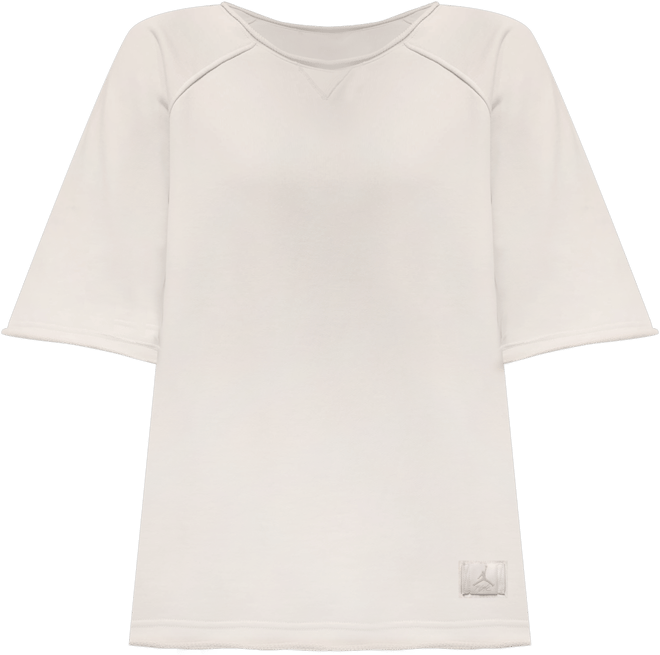 Jordan Flight Fleece Playera de manga corta de French Terry oversized para mujer