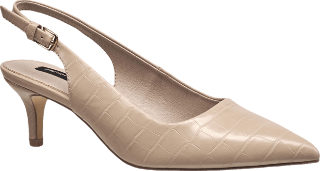 Ladies Quinn Slingback Kitten Heel