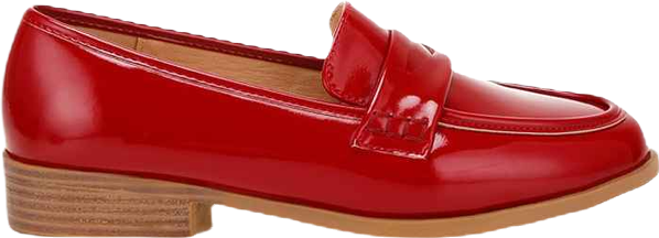 Mogul Penny Strap Detail Womens Loafer