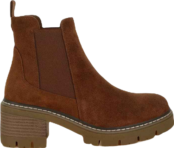 Vostok Suede Chunky Chelsea Boots Women