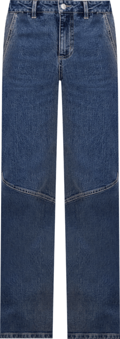 Juniors' Slouchy Skater Wide-Leg Jeans