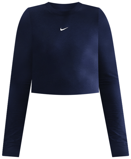 Nike Sportswear Chill Knit Women's Slim Long-Sleeve Cropped Top