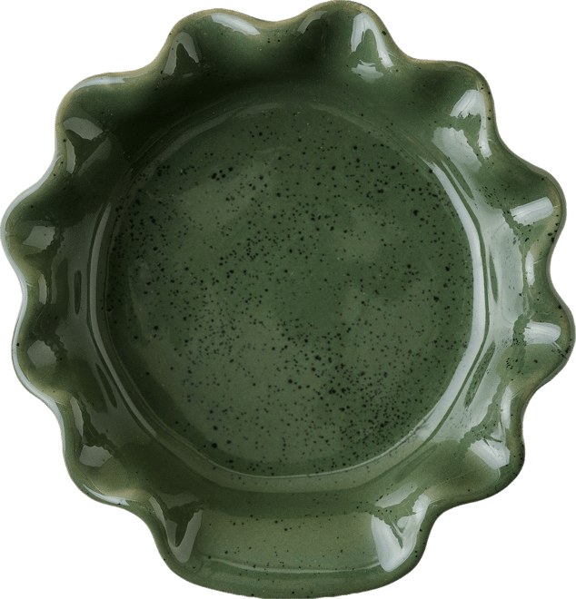 Forest Green Speckle Spoon Rest
