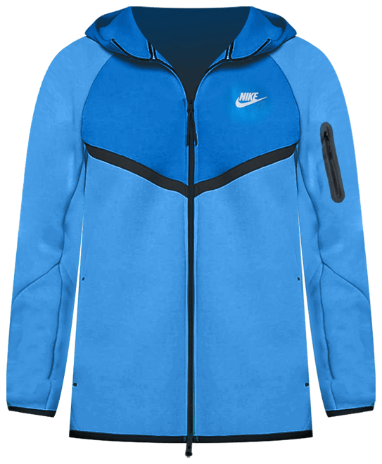 Nike Tech Windrunner-Jacke aus Fleece mit durchgehendem Reißverschluss (Herren)