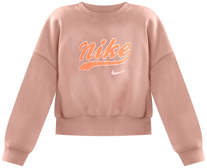 Nike Sportswear Bluza dresowa z dzianiny o skróconym kroju dla dużych dzieci (dziewcząt)