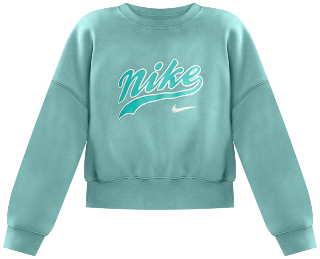 Nike Sportswear Older Kids' (Girls') Cropped Fleece Sweatshirt