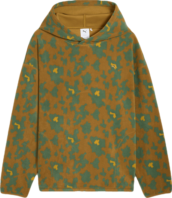 PUMA All-Over-Print Men's Patterned Fleece Hoodie