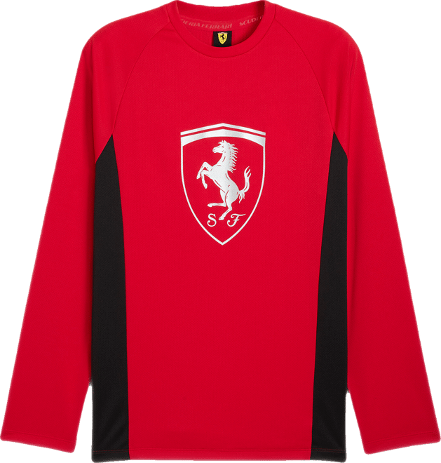 PUMA Scuderia Ferrari Men's Long Sleeve T-Shirt