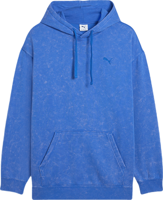 PUMA Elevated Essentials Acid Wash Men's Fleece Hoodie