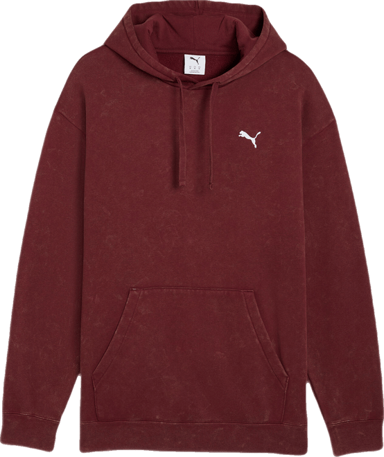 PUMA Elevated Essentials Acid Wash Men's Fleece Hoodie