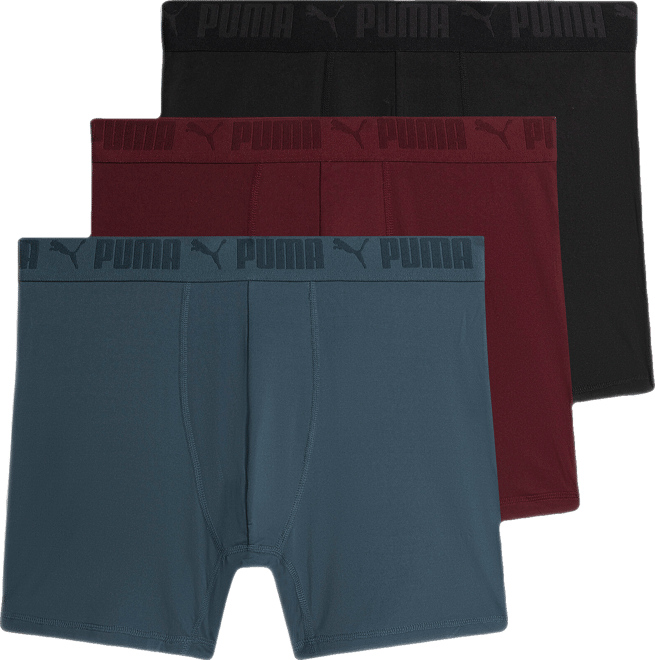 PUMA Athletic Men's Boxers 3 Pack