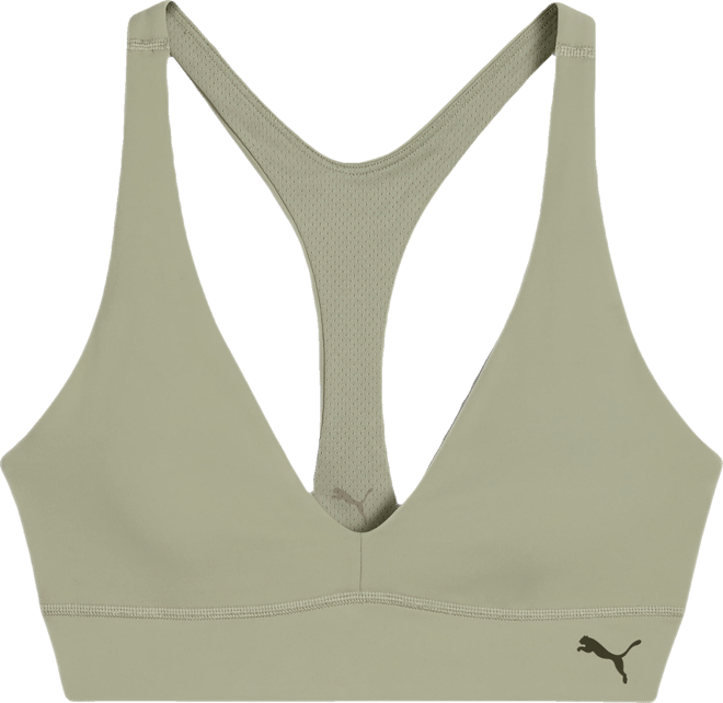 PUMA Shapeluxe Plunge Women's Moisture Wicking, Low Impact Sports Bra