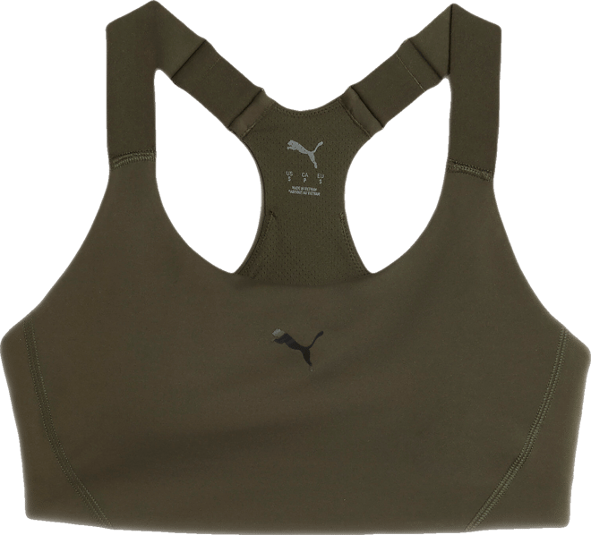 PUMA 4Keeps Adjustable Women's Moisture Wicking, Mid Impact Sports Bra