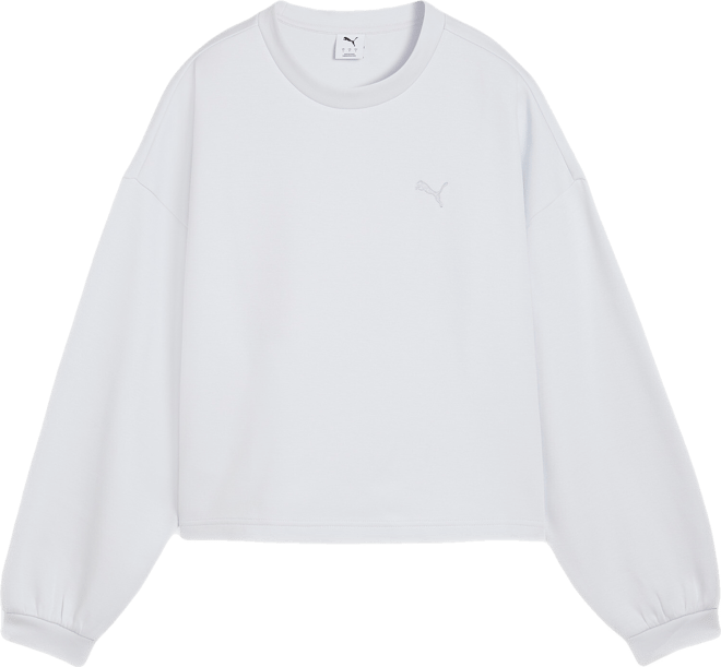 PUMA Wardrobe Essentials Women's Oversized Crew Neck Sweatshirt