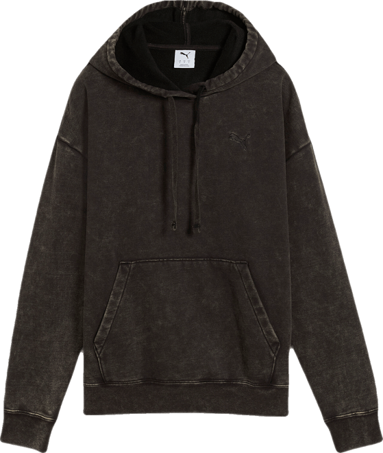 PUMA Elevated Essentials Acid Wash Women's Fleece Hoodie