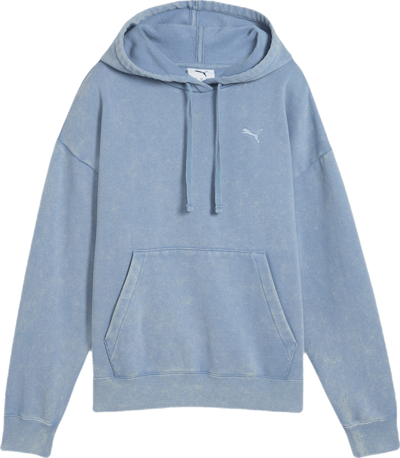 PUMA Elevated Essentials Acid Wash Women's Fleece Hoodie