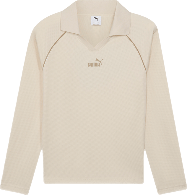 PUMA Essentials Animal Print Women's Long Sleeve Polo Shirt