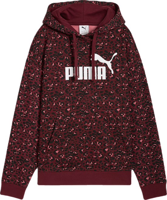 PUMA Essentials Animal Print Women's Fleece Hoodie