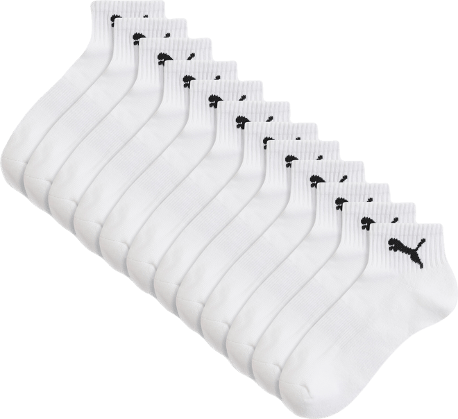 PUMA Women's Quarter Crew Socks (6 Pairs)