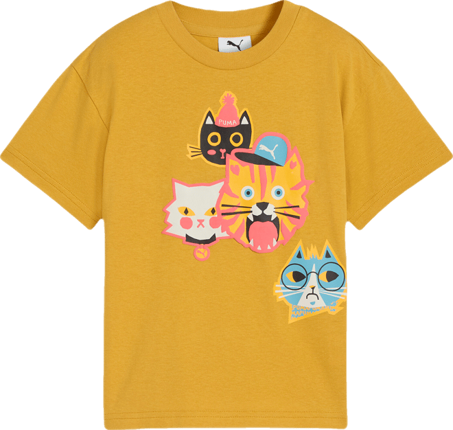 PUMA Moody Cat Little Kids' T-Shirt