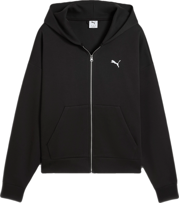 PUMA Wardrobe Essentials Zip-Up Hoodie, Jacket