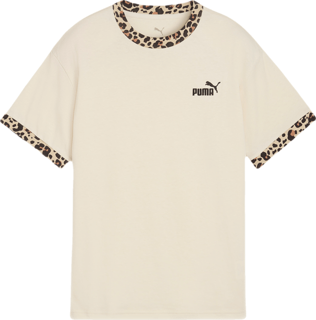 PUMA Essentials Animal Print Big T-Shirt, Kids