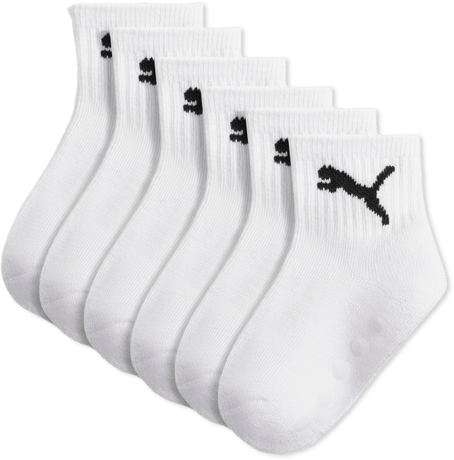 PUMAs' Quarter Crew Socks (3 Pairs), Toddlers