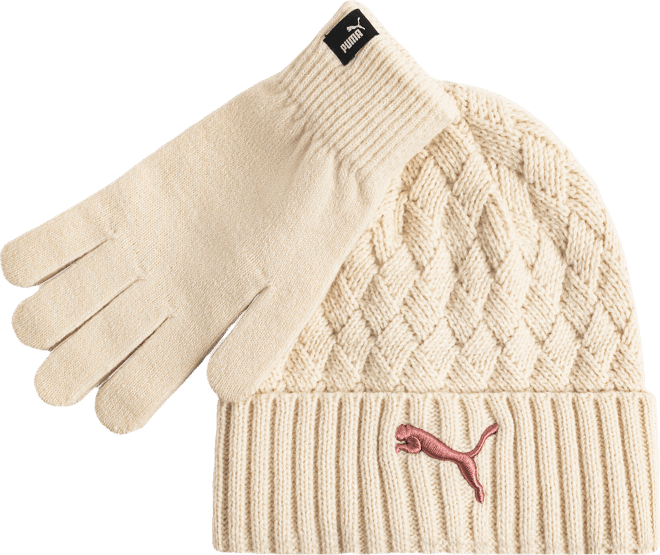 PUMA Stone Beanie & Gloves Set, Kids