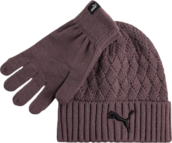 PUMA Stone Beanie & Gloves Set, Kids