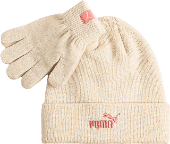 PUMA Knit Beanie & Gloves Set, Kids