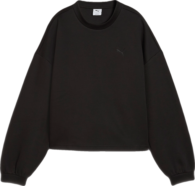 PUMA Wardrobe Essentials Oversized Crew Neck Sweatshirt