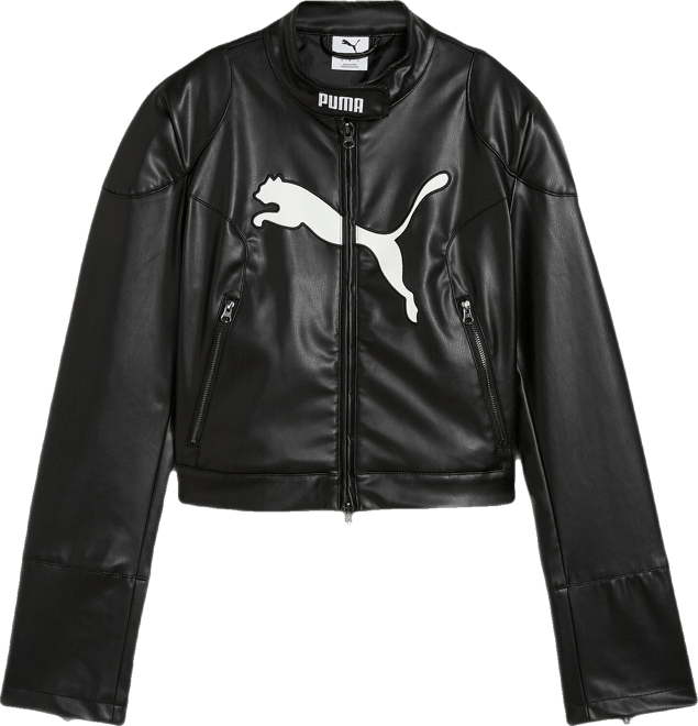FUTURE.PUMA.ARCHIVE Pleather Racer Jacket