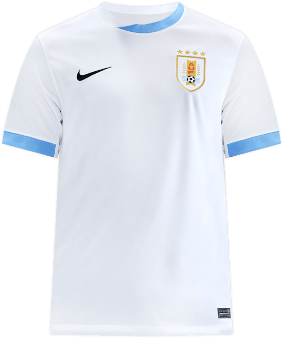Uruguay 2024/25 Stadyum Deplasman (Erkek Takımı) Nike Dri-FIT Erkek Futbol Taraftar Forması