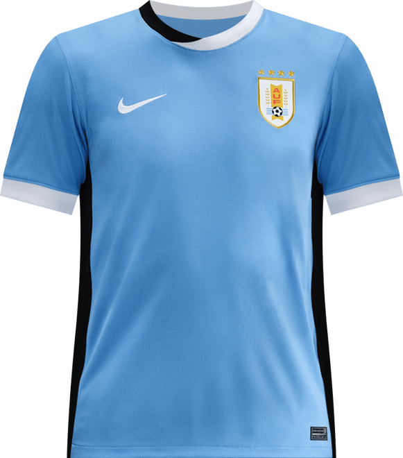 Uruguay 2024/25 Stadium Home (Men's Team) Men's Nike Dri-FIT Soccer Replica Jersey
