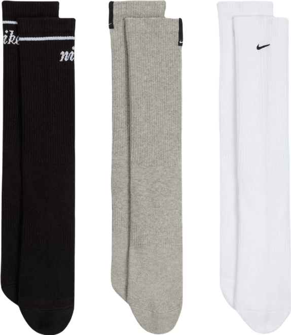 Nike Everyday Plus Cushioned Crew Socks (3 Pairs)