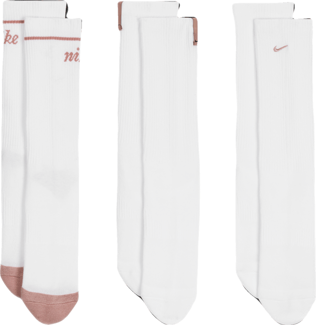 Nike Everyday Plus Calze di media lunghezza ammortizzate (3 paia)