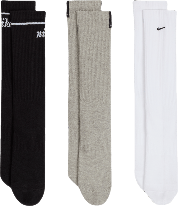 Nike Everyday Plus Cushioned Crew Socks (3 Pairs)