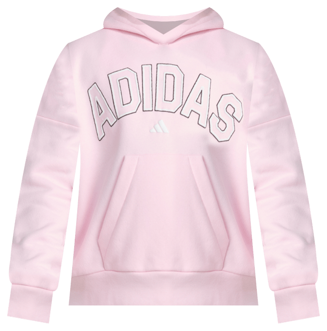 Big Girls Long-Sleeve Graphics Fleece Pullover Hoodie