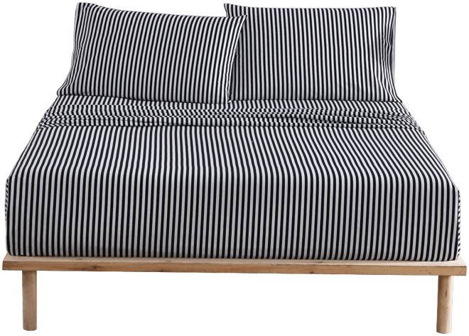 Ajo 200-Thread Count Cotton Percale 4-Pc. Sheet Set, King