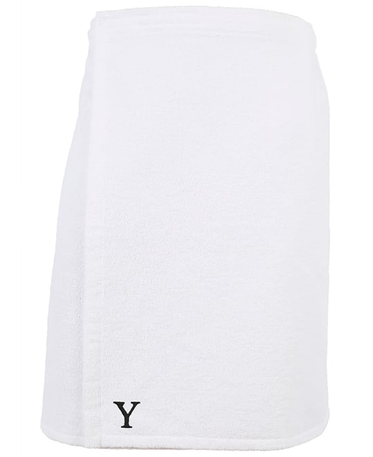 100% Turkish Cotton Terry Personalized Men's Bath Wrap