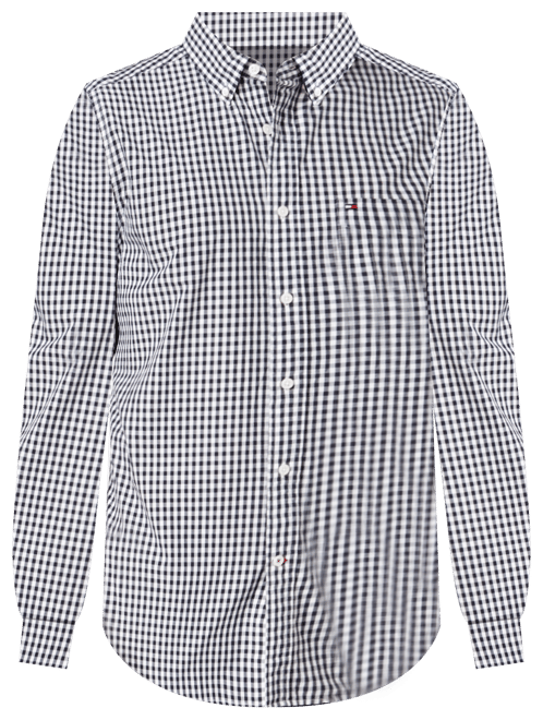 Men's Big & Tall Classic-Fit Twain Stretch Check Shirt
