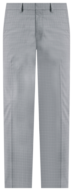 Men's Slim-Fit Stretch Check Dress Pants