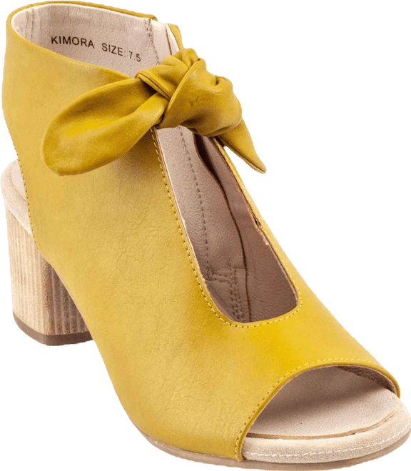 Women's Kimora Knot Detail Block Heel Dress Sandals