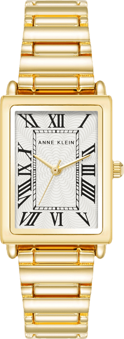 Women's Quartz Gold-Tone Alloy Bracelet Watch, 21mm