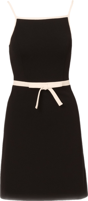 Women's Sleeveless Crepe A-Line Dress