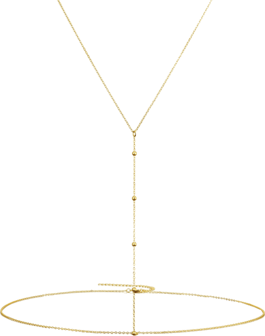 14K Gold Plated Adjustable Body Chain