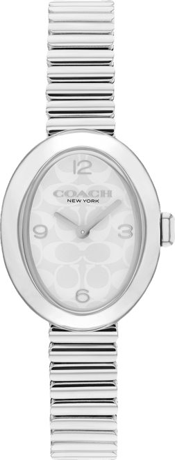 Women's Sammy Silver Tone Stainless Steel Stretch Bracelet Watch, 22.5mm