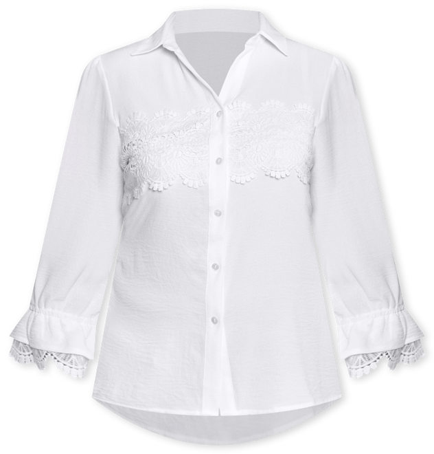 Women's 3/4 Sleeve Lace Top