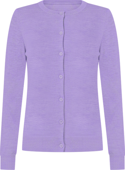 Women's 100% Merino Wool Light Weight Cardigan | Ultra Soft Fine-gauge Sweaters Machine Washable