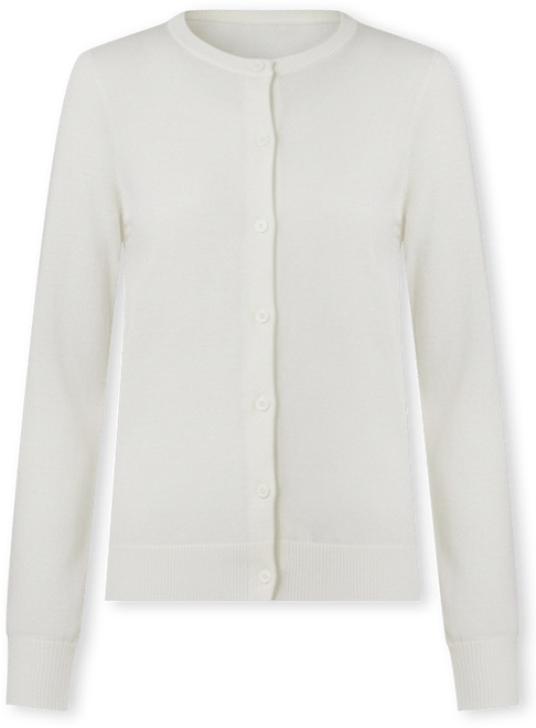 Women's 100% Merino Wool Light Weight Cardigan | Ultra Soft Fine-gauge Sweaters Machine Washable